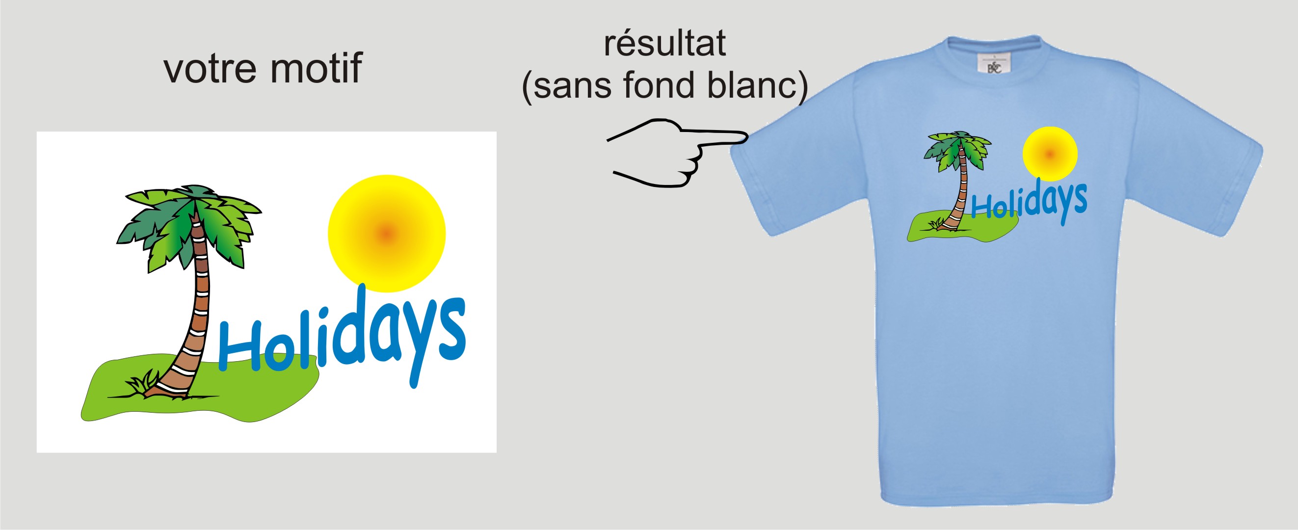 impression tee shirt pas cher